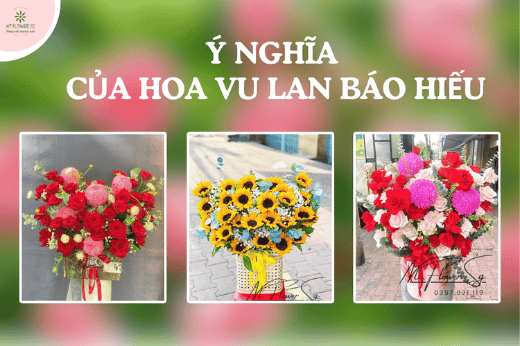 Hoa Vu Lan Báo Hiếu